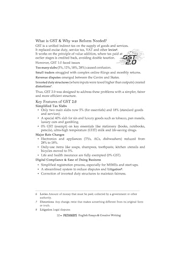 Arihant Pathways English Essays & Creative Writing for Classes 9-12 | 100+ Model Essays, Vocabulary Booster & Creative Writing Tasks | Improve School Writing, Grammar & Expression Skills