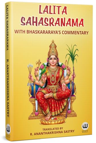 Lalitha Sahasranamam | The Vishnu Sahasranama Set of 2 Book in English Sri Lalita Books Bhaskararaya Adi Sankaracharya Commentary Vishnusahasranama Lalitasahstrnamm Lalitasahasranamam Sahasra Namam