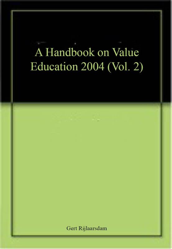 Handbook of Value Education vol-II book cover