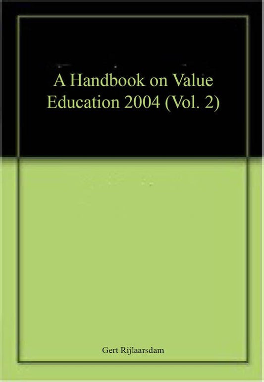 Handbook of Value Education vol-II book cover