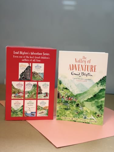 Enid Blyton Adventure Series Books 1 - 8 Collection Set (River, Circus, Ship, Mountain, Sea, Valley, Castle & Island)