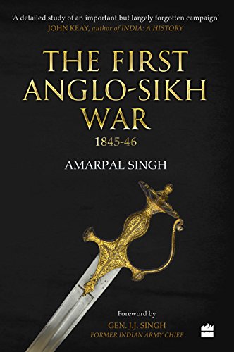 The First Anglo-Sikh War book cover