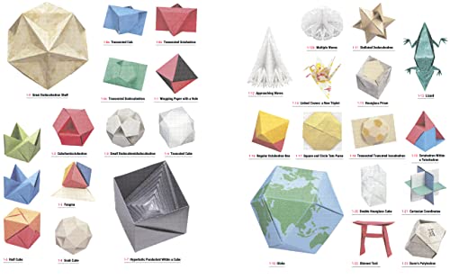 Art & Science of Geometric Origami: Create Spectacular Paper Polyhedra, Waves, Spirals, Fractals and More! (More than 60 Models!)
