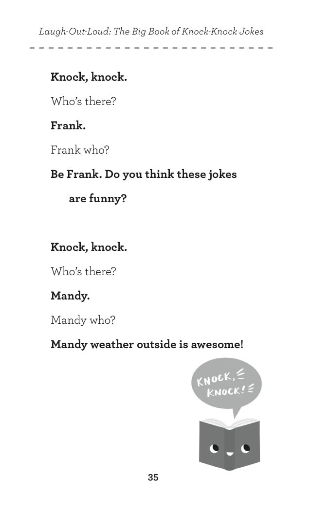 Laugh-Out-Loud: The Big Book Of Knock-Knock Jokes: 23 (Laugh-Out-Loud Jokes for Kids)