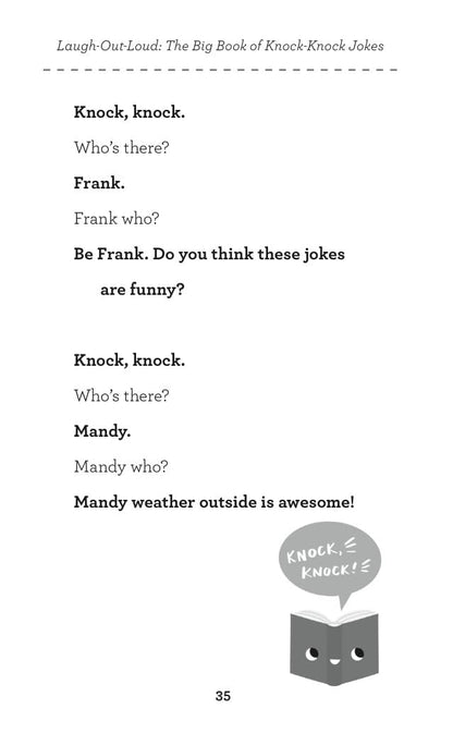 Laugh-Out-Loud: The Big Book Of Knock-Knock Jokes: 23 (Laugh-Out-Loud Jokes for Kids)