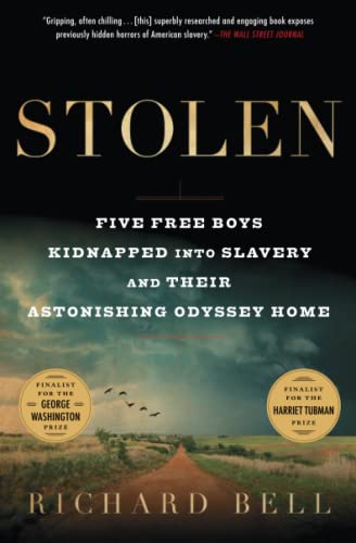 Stolen: Five Free Boys Kidnapped into Slavery and Their Astonishing Odyssey Home book cover