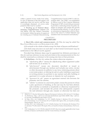 Lawmann's Real Estate (Regulation and Development) Act, 2016 | Bare Act with Comments