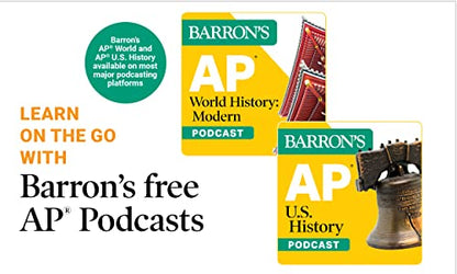 Ap Environmental Science 2025: 5 Practice Tests + Comprehensive Review + Online Practice (Barron's Ap Prep)