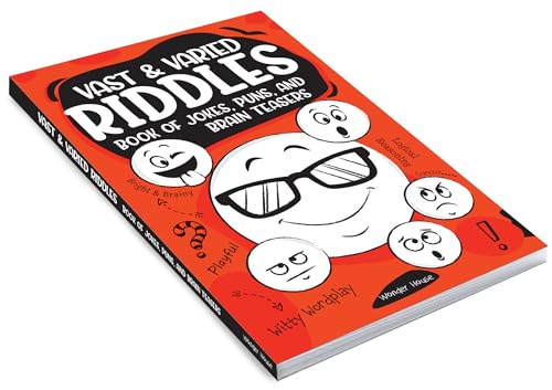 Vast and Varied Riddles Book of Jokes, Puns, and Brain Teasers