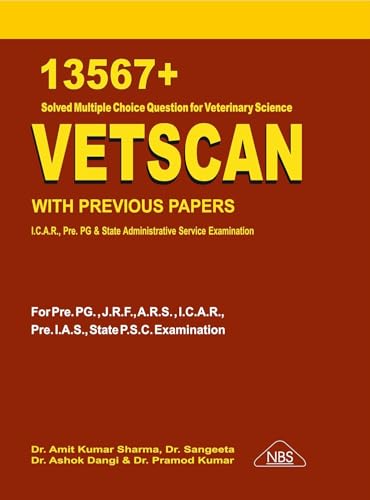 VETSCAN -2025 (13567+ Solved MCQ for Veterinary Scienve)