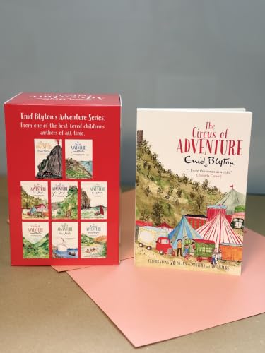Enid Blyton Adventure Series Books 1 - 8 Collection Set (River, Circus, Ship, Mountain, Sea, Valley, Castle & Island)