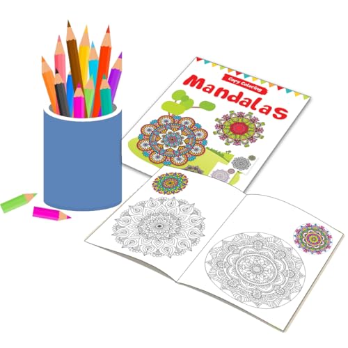 Let’S Color - Copy Color Art Pack Of 8 Books (Transport, Professions, Pets, Fish, Insects, Robots, Mandalas And Sports) - 3 Years To 8 Years