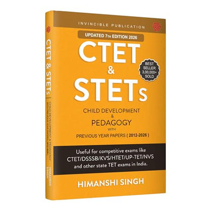 CTET & STETs Child Development and Pedagogy with Previous Year Papers (2012-26) | Himanshi Singh