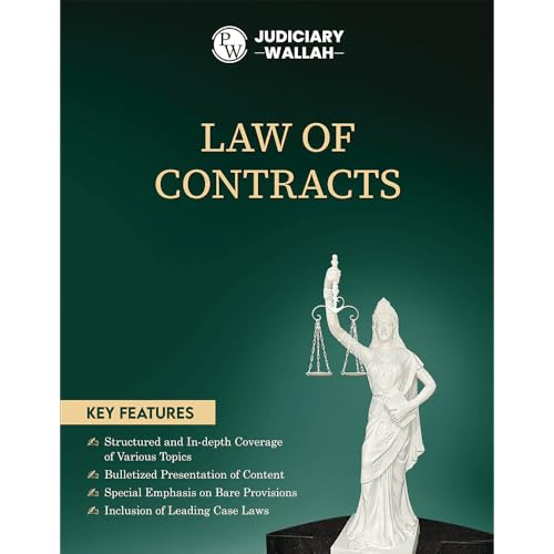 PW Judiciary Law of Contracts | Complete Guide For Judicial Service Exam Prep | Case Laws, Legal Maxim, In-Depth Coverage of Key Concepts & Detailed Analysis For Aspiring Judges [Paperback] PW (PW )