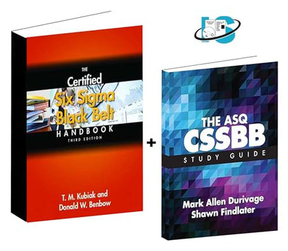 The Certified Six Sigma Black Belt Handbook + ASQ CSSBB Study Guide (Set)