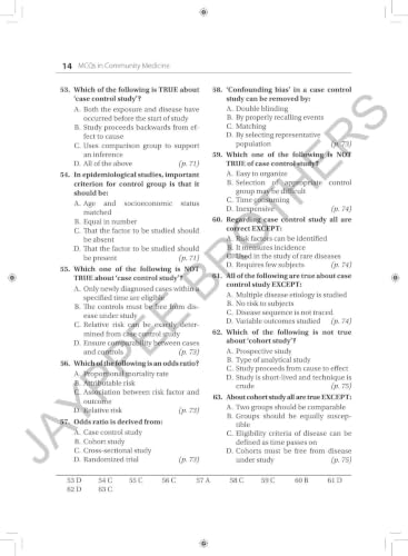 MCQS IN COMMUNITY MEDICINE