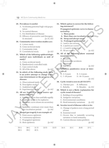 MCQS IN COMMUNITY MEDICINE