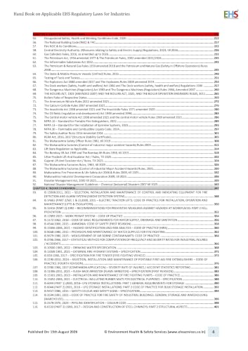 Handbook on Applicable EHS Regulatory Laws for Industries