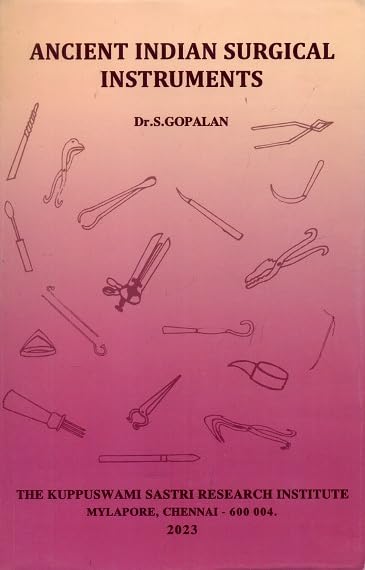 Ancient Indian surgical instruments book cover