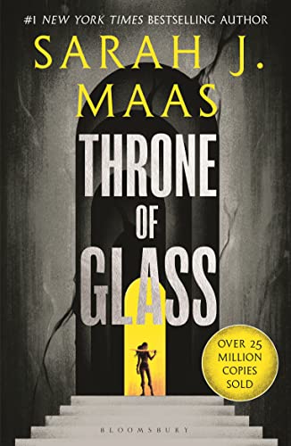 THRONE OF GLASS book cover