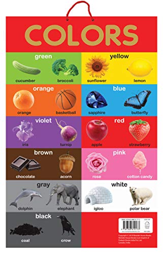 Colors - Early Learning Educational Posters For Children: Perfect For Kindergarten, Nursery and Home book cover