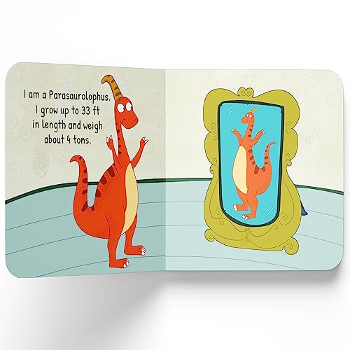 Parasaurus | My First Dino Board Book For Kids | Age 2–5 Years | Parasaurolophus | Crest-Headed Herbivore Dinosaur | Fun Facts | Stem | Bright Illustrations | Toddlers | Preschoolers | New Edition