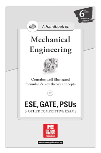 Mechanical Engineering Handbook - Quick Revision Formula Book | GATE ESE
