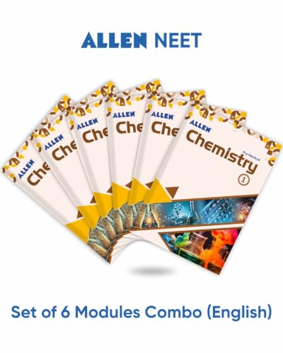 ALLEN CHEMISTRY NEET-UG Study Material Package for 11th, 12th & 12th Passed (Set of 6 Modules) in English |