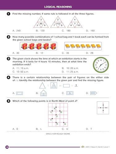 MTG IMO Olympiad 10 Previous Years Papers Class 4 Mathematics (2025-2021 Set A & B) - Model Test Papers with 24 Sample OMR Sheets | PYQ Book For SOF Olympiad 2026-27 Exam