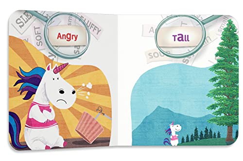 My First Words – Box Set of 4 Board Books: Naming Words, Action Words, Describing Words & Opposite Words | Brightly Illustrated Vocabulary Builder for Babies, Toddlers & Preschoolers | Early Learning Board Books | Ages 0–5 Years