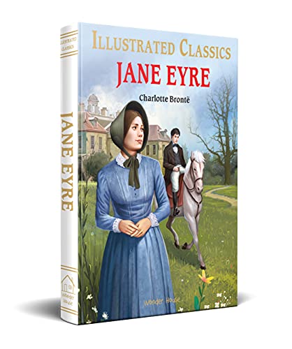 Jane Eyre for Kids : illustrated Abridged Children Classics English Novel with Review Questions