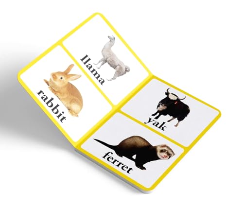 Farm Animals & Pets For Kids | Large Font | Ages 0–5 Years | Early Learning | Board Book | Animal Vocabulary Building | Cows | Dogs | Cats | Bright Pictures | Toddlers | Preschoolers | Latest Edition