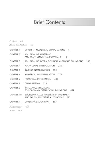 Numerical Analysis, 1e