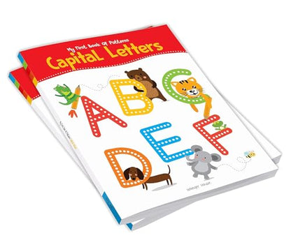 My First Book of Patterns: Capital Letters – Write and Practice Line Patterns and Capital Letters A to Z | Pre-Writing and Alphabet Tracing Workbook for Kids Ages 3–5 | 2+ Hours of Early Writing Fun