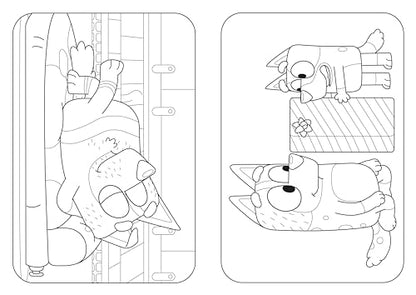 Bluey: Merry Christmas: A Colouring Book