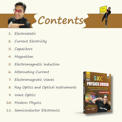 PW SKC Physics Crush Class 12 (English Edition) Handwritten Format Notes By Saleem Sir For JEE and NEET Exams | From Basic to JEE Advanced via JEE/ NEET