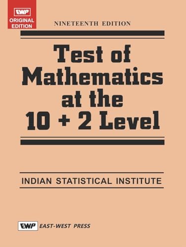 Test of Mathematics at the 10+2 Level [Nineteenth Edition] (English Version)