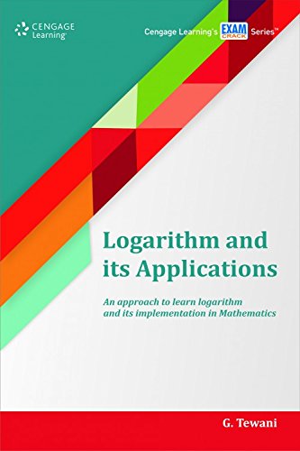 Logarithm and Its Applications by G. Tewani (Author) book cover