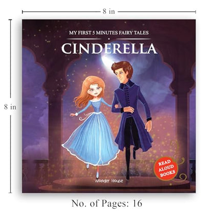 5 Minutes Fairy Tales Cinderella | Abridged Fairy Tales For Children
