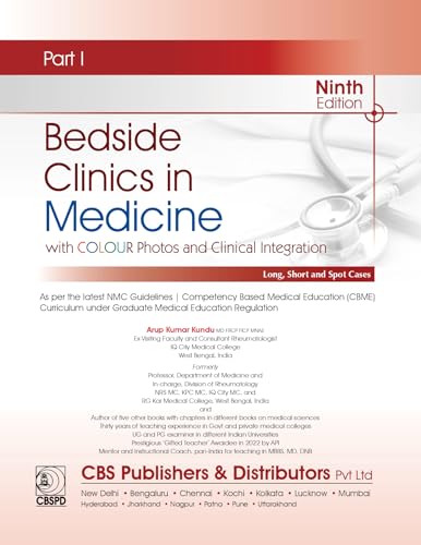 Bedside Clinics in Medicine, 9/e, Part I [Paperback] Arup Kumar Kundu