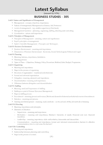 Oswaal NTA CUET (UG) Chapter-wise Solved Papers Question Bank | Business Studies | PYQs (2022–2026) NCERT aligned MCQs | With Solved Paper 2026 | For 2027 Exam | With Oswaal AI
