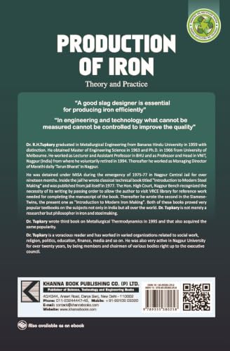Production of iron (Theory and Practice)