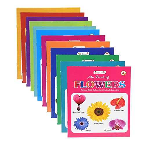 Picture Books Collections Set of 12 for Kids (Age 2–5) | Early Learning Books Combo | Alphabets, Numbers, Animals, Colours, Good Habits & More | ... (Picture Books Collection for Early Learning)