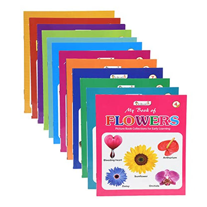 Picture Books Collections Set of 12 for Kids (Age 2–5) | Early Learning Books Combo | Alphabets, Numbers, Animals, Colours, Good Habits & More | ... (Picture Books Collection for Early Learning)
