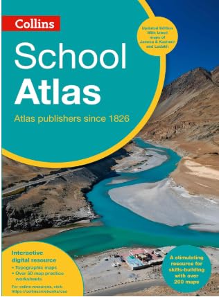 Collins School Atlas- Updated Edition 2021