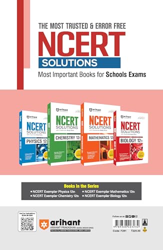 Arihant NCERT Exemplar Physics 12th Latest Rationalized Edition | Problems & Solutions with Exclusive Elements | Thinking Process, Concept Insight, Mistake Alert | For Exam 2026-27