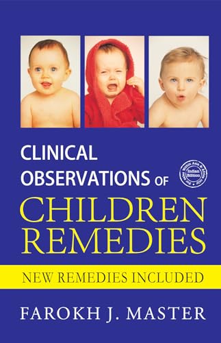 CLINICAL OBSERVATION OF CHILDREN REMEDIES book cover