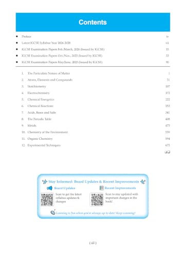 Oswaal IGCSE Topical Past Solved Papers l Chemistry (0620) | For 2027 Exam | With Oswaal AI