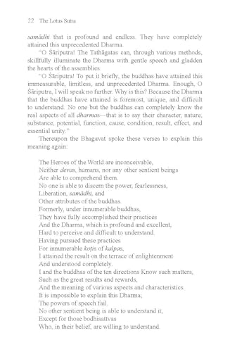 The Lotus Sutra - Unabridged Classics Translated by H. Kern - The Originals