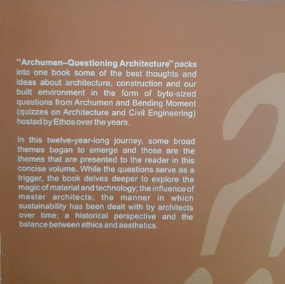 Archumen : Questioning Architecture